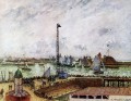 パイロットの桟橋ル・アーブル 1903年 カミーユ・ピサロ